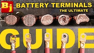 How To Make Your Own Battery Terminals  The Ultimate Guide [upl. by Aridatha]