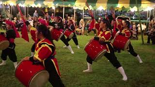 Taiko Performance by RMD Ryukyukoku Matsuri Daiko Kauai2018 Kauai Okinawan Dance Festival [upl. by Llenwad135]