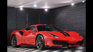 Ferrari 488 Pista  Trattamento Detailing totale con nanotecnologia wwwexoticdetailingch [upl. by Nnylahs]