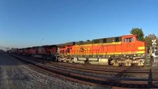 BNSF mixed freight with 2 SD70Ace [upl. by Culliton]