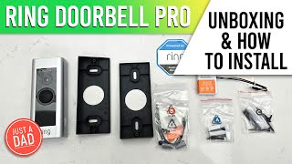 Ring Video Doorbell Pro Wired UNBOXING amp HOW TO INSTALL [upl. by Sibby]