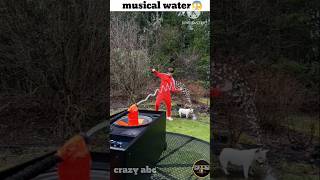 musical water😱shorts viral trending musical music crazyabc crazy abc [upl. by Eetak]