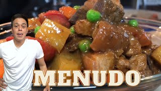 Pork Menudo  Chef Ron Bilaro [upl. by Arytahs]