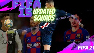 FIFA 15 Next Season Patch Updated Squads Kits Faces Graphics HD [upl. by Yvaht]