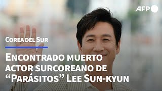 Encontrado muerto actor surcoreano de “Parásitos” Lee Sunkyun  AFP [upl. by Pepin]