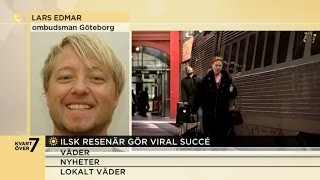 Därför blev han galen när han missade tåget  Nyhetsmorgon TV4 [upl. by Kerge395]