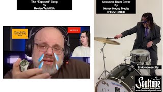 The quotExposedquot Song  ReviewTechUSA Drum Cover By DenOfTimbsllc [upl. by Dennie]