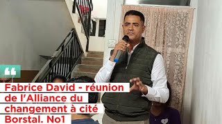 Fabrice David so intervention Dan Cité Borstal Dan la Circonscription No1 moris 2024 mauritius [upl. by Lyman]