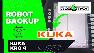 Backup on the KUKA KRC4 robot [upl. by Fina]