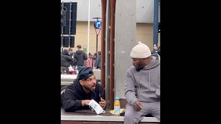 The struggle of eating stranger food still on😁funny comedy shorts [upl. by Ahsoyek]