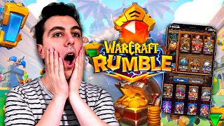 WARCRAFT RUMBLE  PRÉSENTATION  GAMEPLAY DU JEU MOBILE DE BLIZZARD [upl. by Mailli]