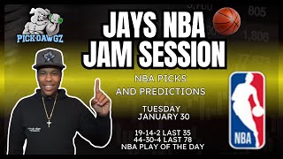 NBA Picks amp Predictions Tuesday 13024  Jays NBA Jam Session [upl. by Hyacinthie]