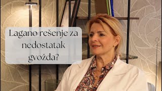 Lagano rešenje za nedostatak gvožđa Dr Biljana Živaljević [upl. by Eartha275]