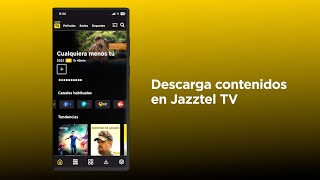 Cómo descargar tus contenidos de Jazztel TV con la Funcionalidad Descarga contenidos [upl. by Yras]