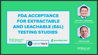 How to Make Sure FDA Will Accept Your Extractable and Leachable EampL Testing Study [upl. by Odnanref]