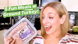 Fast Healthy Meal Ideas Using Ground Turkey WW Low SP [upl. by Areik501]