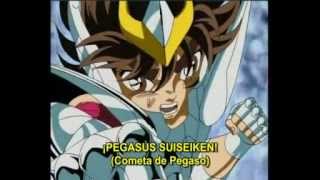 Saint Seiya The Hades  Seiya Vs Radamanthys [upl. by Htidirrem]