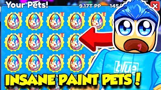 I Got INSANE NEW PAINT PETS In Click Simulator MARTIAN UPDATE [upl. by Sitrik]