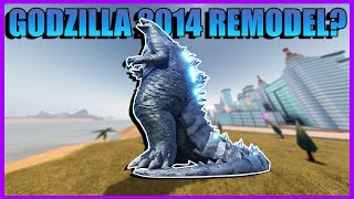 Kaiju Universes Godzilla 2014 REMODEL [upl. by Olrac]