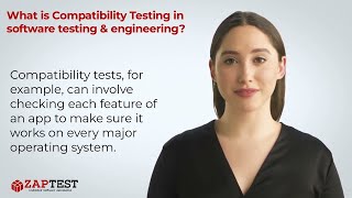 What is Compatibility Testing in software testing amp engineering [upl. by Huggins]