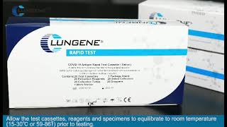 CLUNGENE SALIVA ANTIGEN VIDEO CARA PAKAI DAN HASIL INTERPRETASI NYA [upl. by Lust]