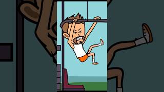 Gym bully gets a lesson🤣🤣  funnyanimation cartoon [upl. by How]