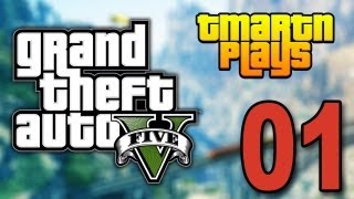 Grand Theft Auto 5  Part 1  Bank Robbery Lets Play  Walkthrough  Guide [upl. by Ylesara543]