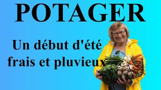 Le potager à larrivée de lété [upl. by Joane]