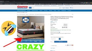 My Crazy Costco Mattress Review CRAZYPurchase Mattress Online [upl. by Llednol762]