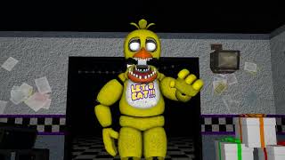 SFM Fnaf Unwithered Chica Death Scene [upl. by Ibed]