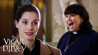 The Vicar Meets Darcey Bussell  The Vicar of Dibley  BBC Comedy Greats [upl. by Ahsikyw]