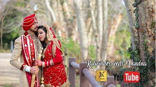 Wedding Highlights 2024  Kulwinder weds Vandna  JK Studio Manerbio [upl. by Sakram]