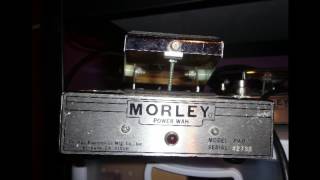 Morley Telray Power Wah on bass [upl. by Selle689]