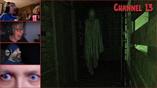 FK THIS GAME  Streamers React To Horror Games  23 [upl. by Refeinnej888]