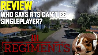 Regiments Review  Who Says RTS Cant Be Singleplayer [upl. by Adnael]