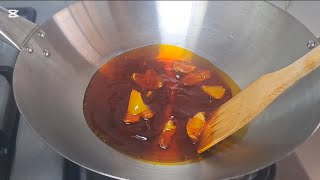 Altentic Ghanaian palava sauce with boil yam in 20min [upl. by Geordie]