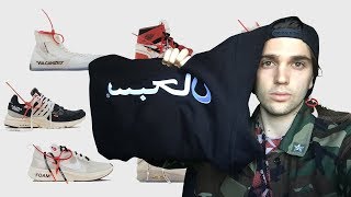 Nike x OffWhite quotThe Tenquot dove e come comprare le scarpe ITA  Unboxing Supreme Arabic Logo Hoodie [upl. by Skrap]