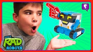 SPY PRANK n DANCE with MiBro the Really Rad Robot by HobbyKidsTV [upl. by Aimal953]