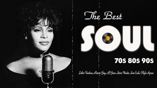 The Very Best Of Soul 70s 80s90s Soul Marvin Gaye Whitney Houston Al Green Teddy Pendergrass [upl. by Kcarb]