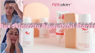 Ryx Skincerity Beyouthiful Starter Kit1st day try to my facerosylifeinGermanyryxskincerity [upl. by Parris181]