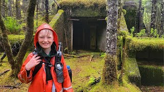 Camping in an Abandoned WWII Army Base in Remote Alaskan Rainforest [upl. by Hooke]