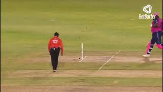 Rahkeem Cornwall is Run Out After HARDLY Moving Between the Wickets  CPL 2023 [upl. by Renraw530]