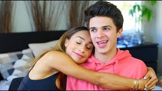 EXPOSING OUR RELATIONSHIP PART 2 W MyLifeAsEva  Brent Rivera [upl. by Eilsil]