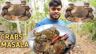 KING CRABS MASALA Village Style Crab 🦀 Masala So Yummy And Dlecious [upl. by Ary]