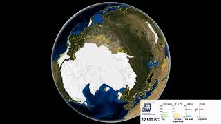 B5 Glacial and Interglacial Period Visualization [upl. by Rockwell]