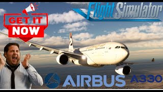 LVFR Airbus A330200 Review l Microsoft Flight Simulator [upl. by Nesaj]