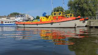 Elbląg Port Morski Rzeka Elbląg 26082022 zapowiedź elbląg rzekaelbląg przekopmierzeiwiślanej [upl. by Rizan]