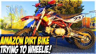 Can The Apollo RFZ Chinese DirtPit Bike Wheelie After We Fixed It Cheapest Dirtbike on Amazon [upl. by Derriey]