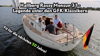 GFKLegende Hallberg Rassy Monsun 31 nachhaltig fit gemacht [upl. by Urion]