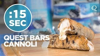 Healthy Cannoli Recipe  15SecondRecipe [upl. by Dedie]